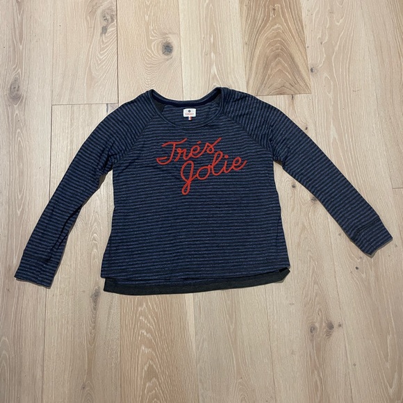 Tres Jolie split side long-sleeve top by Sundry - Picture 3 of 7